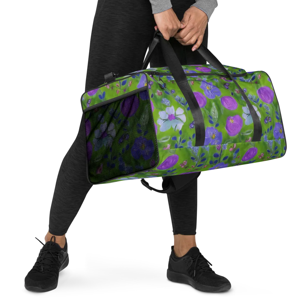 Garden Voltage on Duffle Bag — Right Front