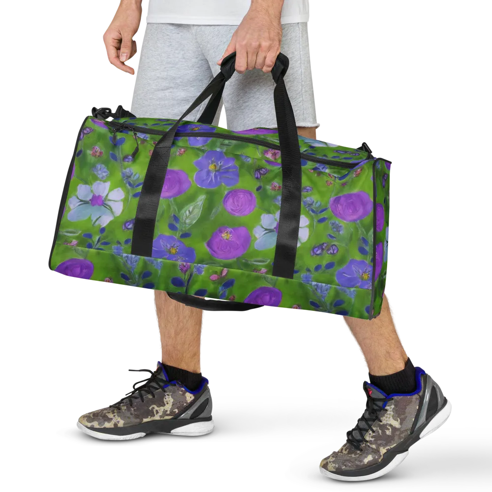 Garden Voltage on Duffle Bag — Front