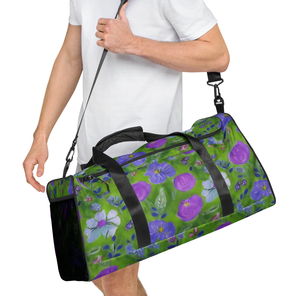 Garden Voltage on Duffle Bag — Right Front