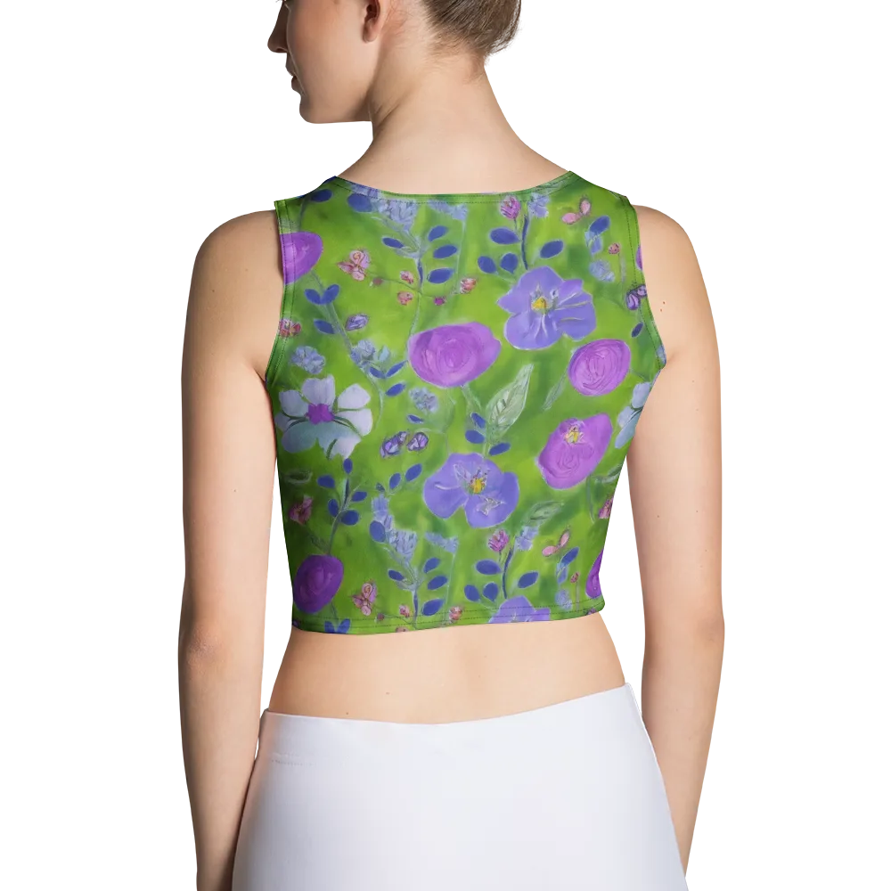 Garden Voltage on Crop Top — Back
