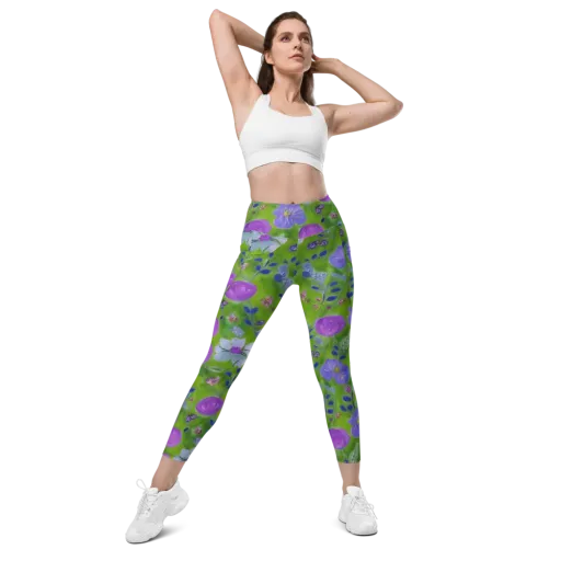 Garden Voltage on a Leggings with Pockets