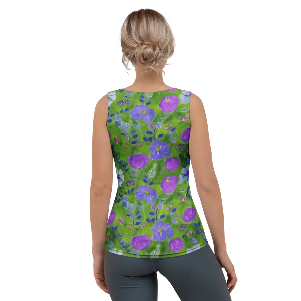 Garden Voltage on Women's Tank Top — Back