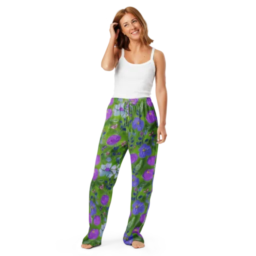 Garden Voltage on a Women's Pajama Pants