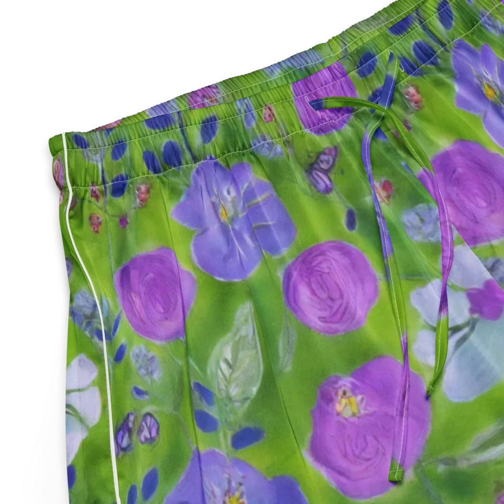 Garden Voltage on Women's Pajama Shorts — Product details