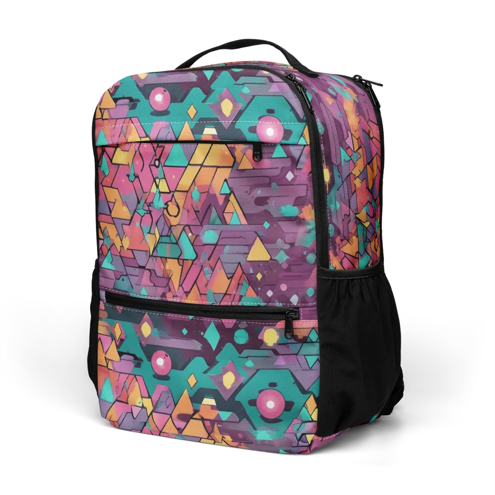 Prismatic Rumble on Utility Backpack — Left Front
