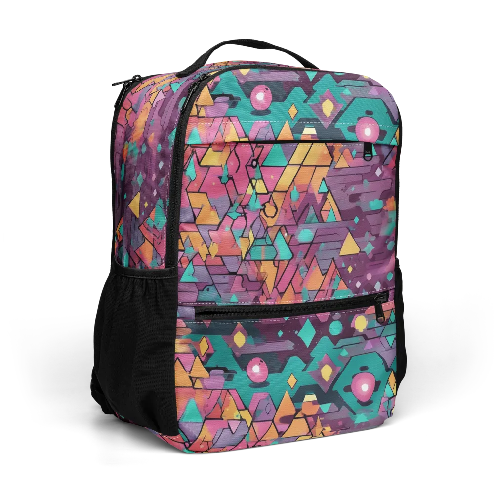 Prismatic Rumble on Utility Backpack — Right Front