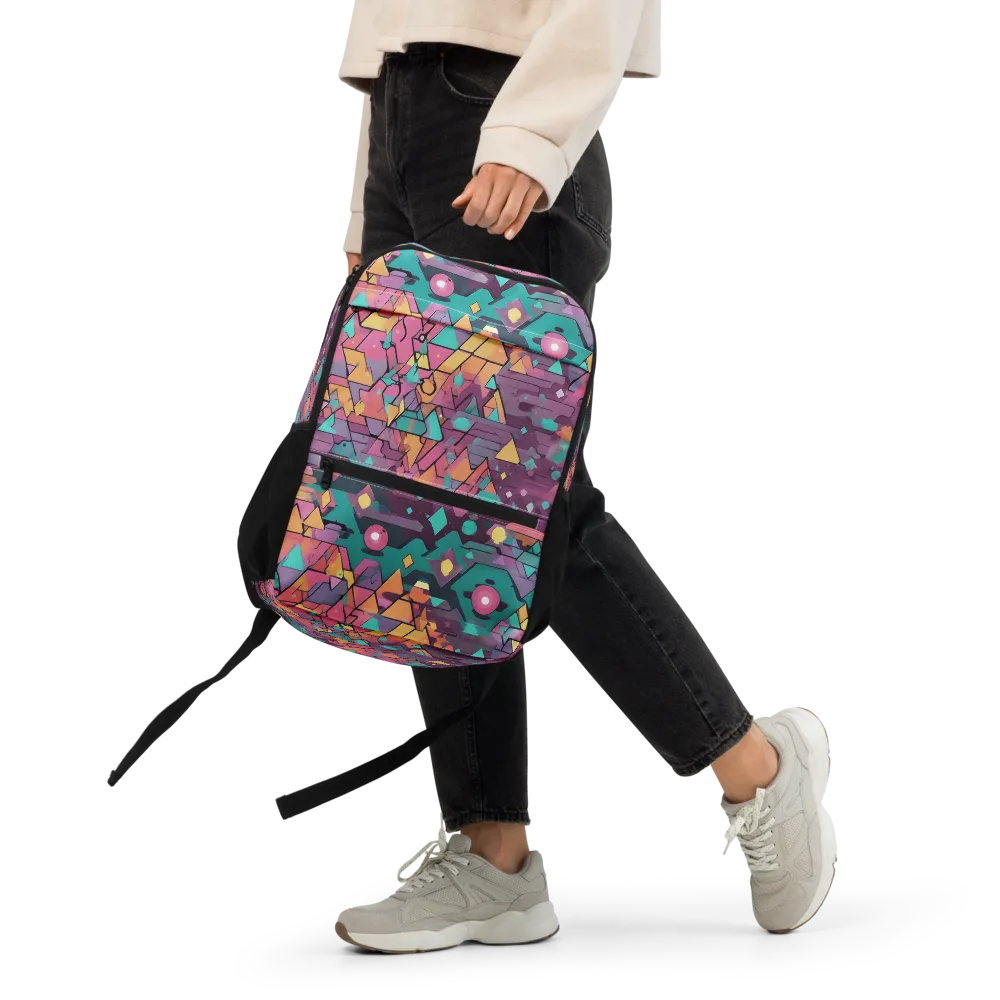 Prismatic Rumble on Utility Backpack — Front