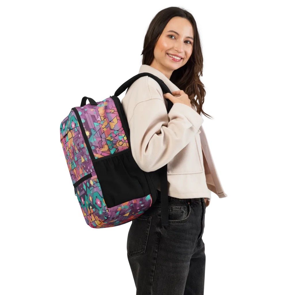 Prismatic Rumble on Utility Backpack — Right