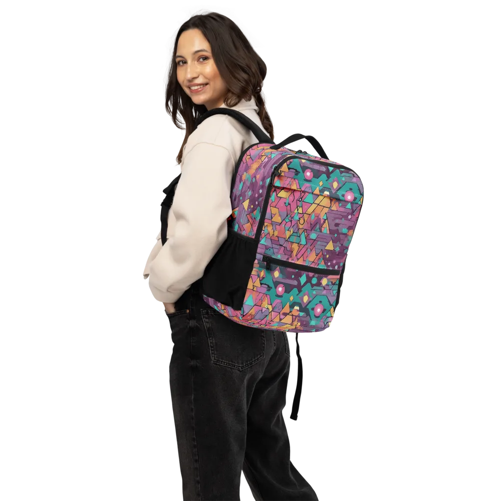 Prismatic Rumble on Utility Backpack — Back