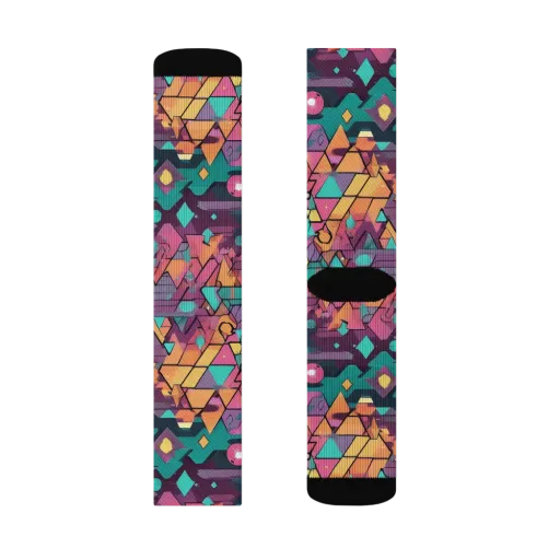 Prismatic Rumble on a Socks