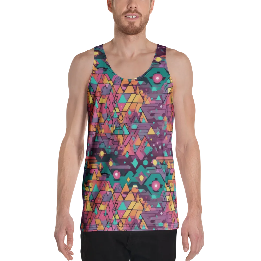 Prismatic Rumble on Men's Tank Top — Front