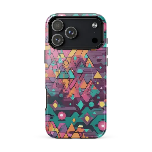 Prismatic Rumble on a MagSafe Tough Case for iPhone®