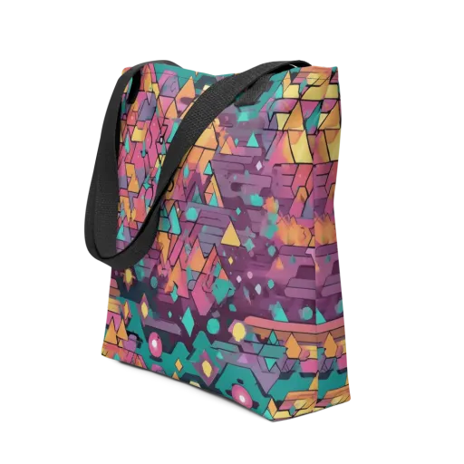Prismatic Rumble on a Tote Bag