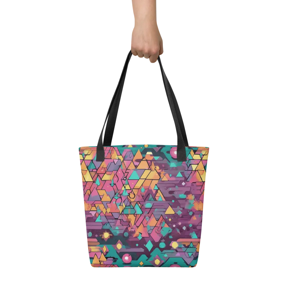 Prismatic Rumble on Tote Bag — Front