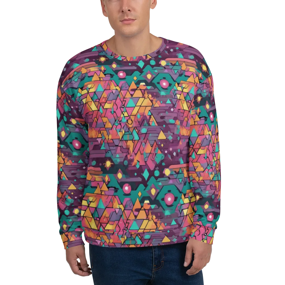 Prismatic Rumble on Sweatshirt — Front