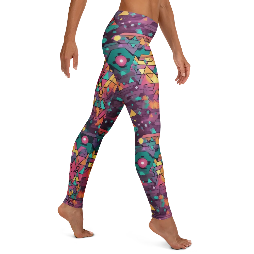 Prismatic Rumble on Leggings — Right
