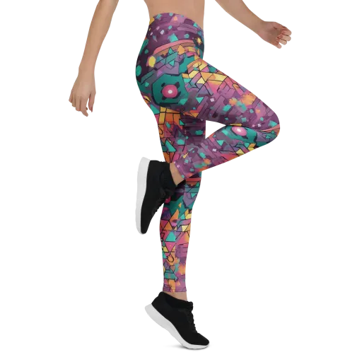 Prismatic Rumble on a Leggings
