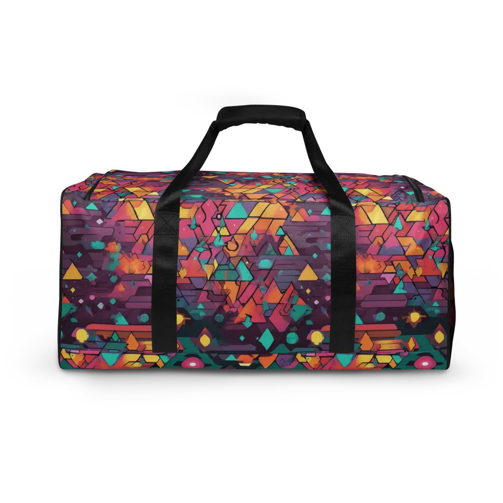 Prismatic Rumble on Duffle Bag — Back