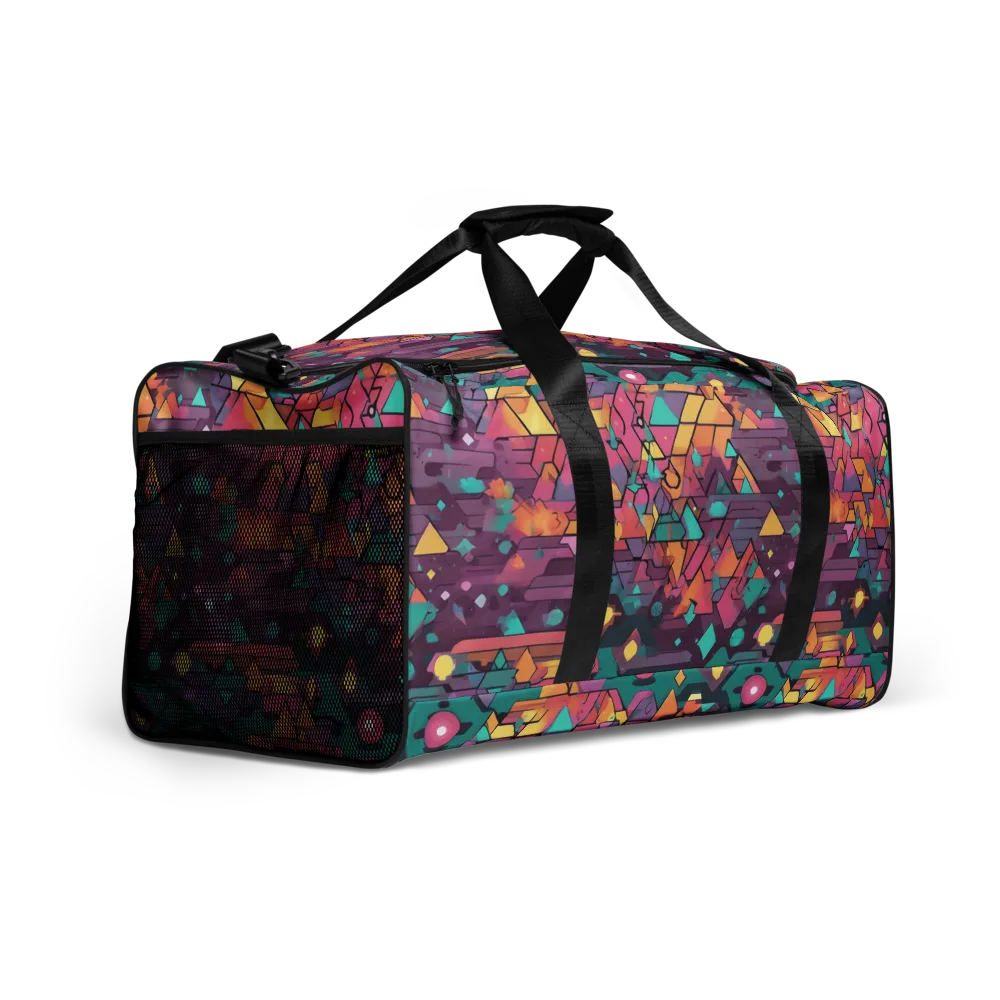 Prismatic Rumble on Duffle Bag — Right Front