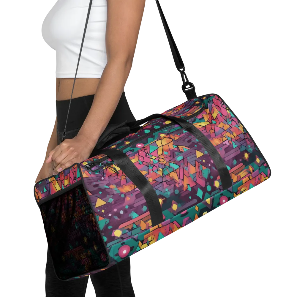 Prismatic Rumble on Duffle Bag — Front