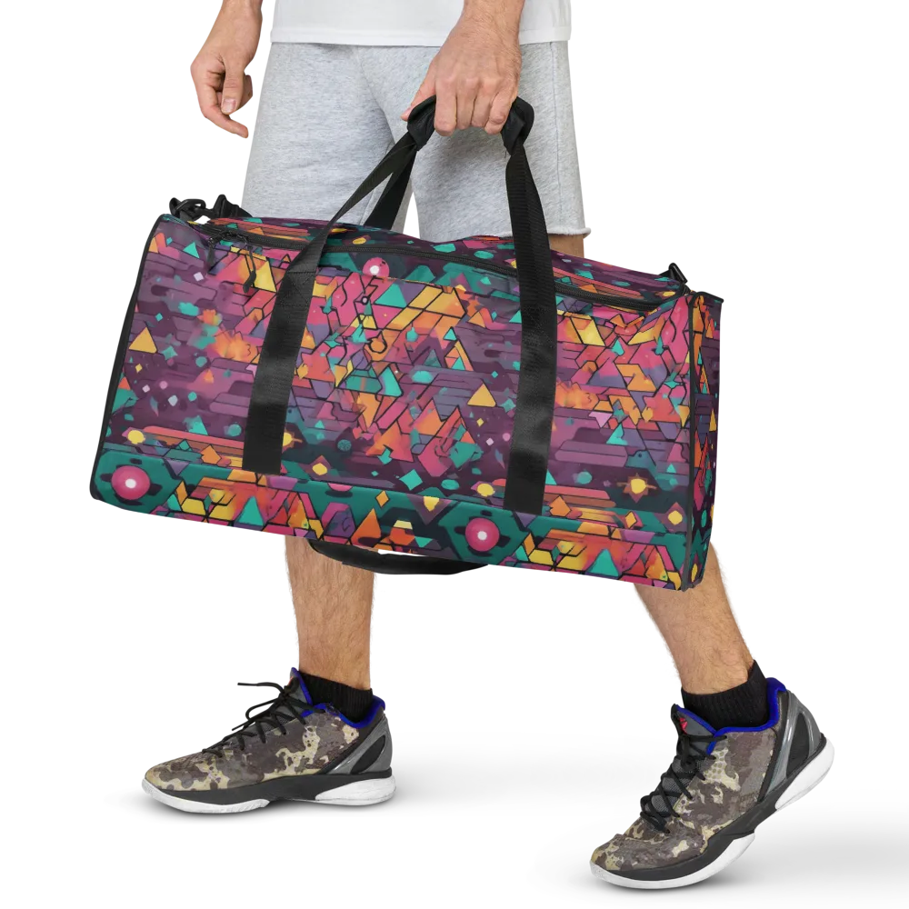 Prismatic Rumble on Duffle Bag — Front