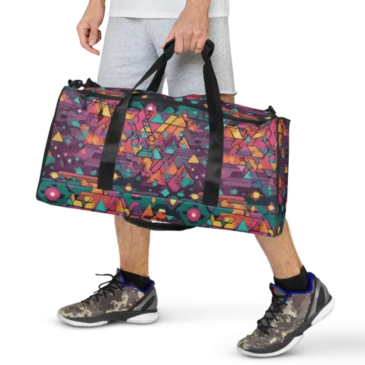 Prismatic Rumble on a Duffle Bag