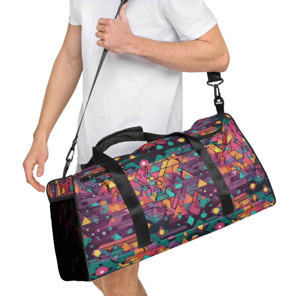 Prismatic Rumble on Duffle Bag — Right Front