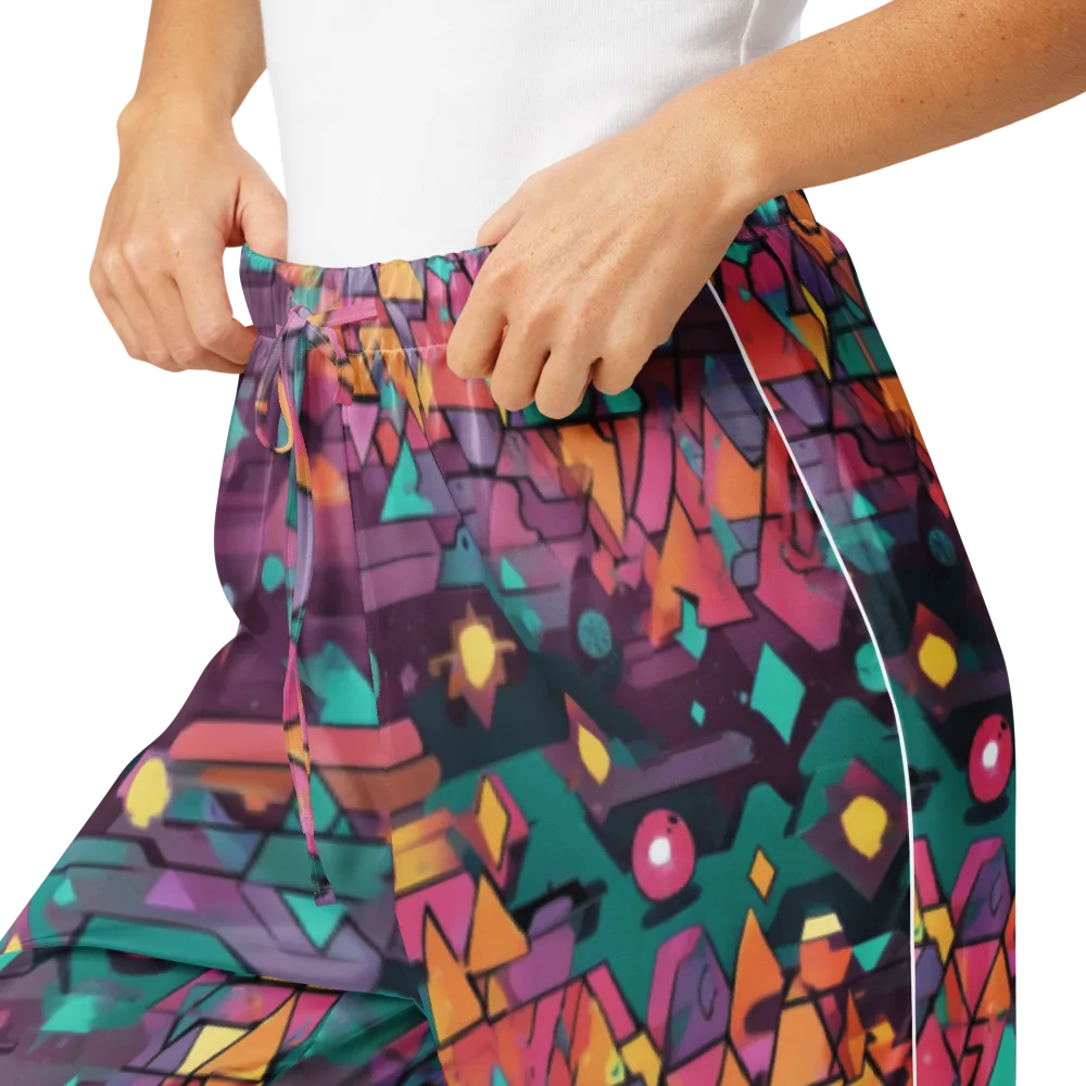 Prismatic Rumble on Women's Pajama Pants — Product details