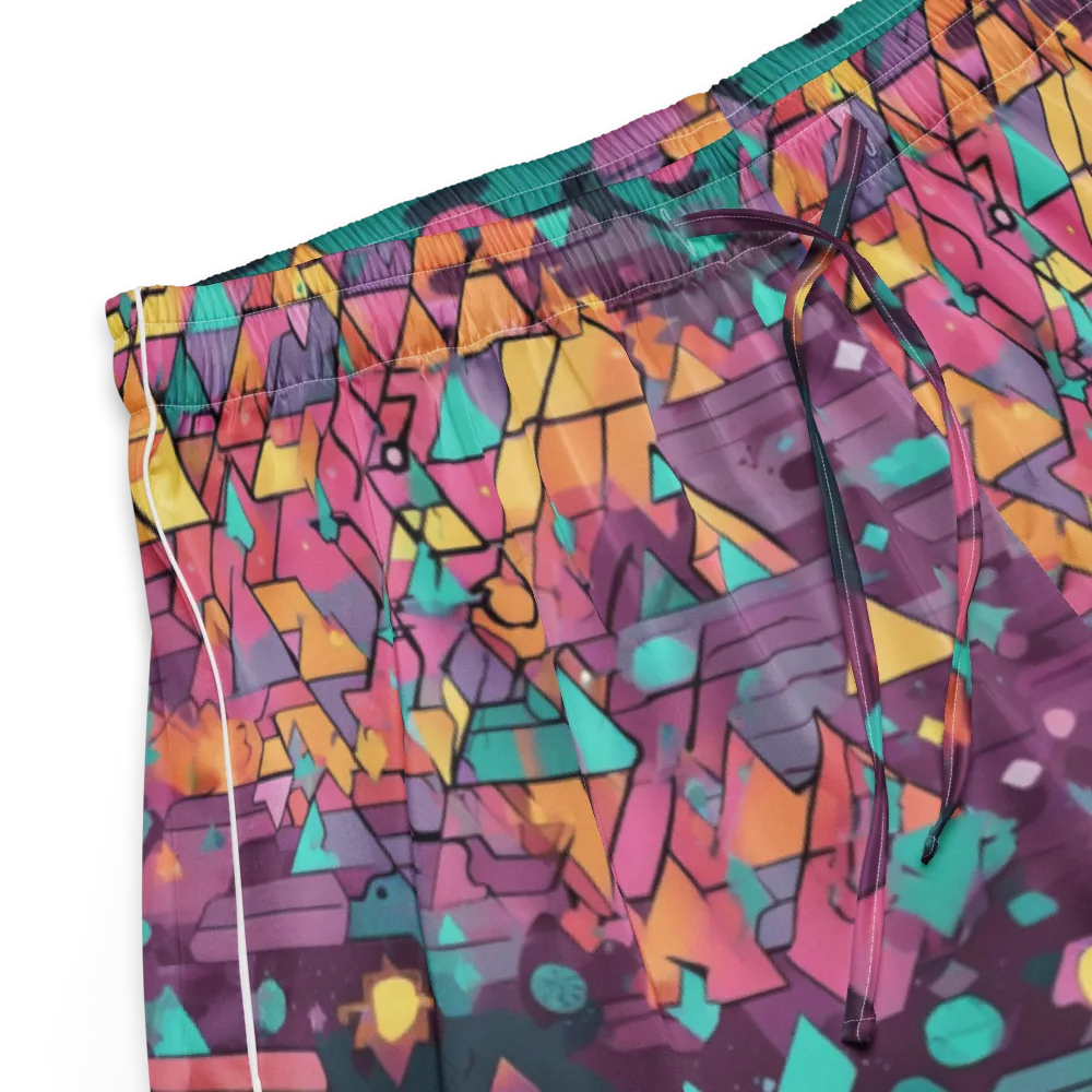 Prismatic Rumble on Women's Pajama Shorts — Product details