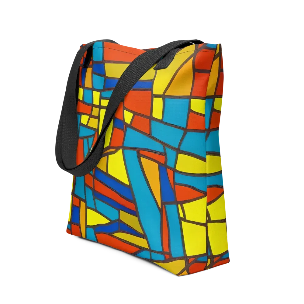 Mondrian Mesh on Tote Bag — Front
