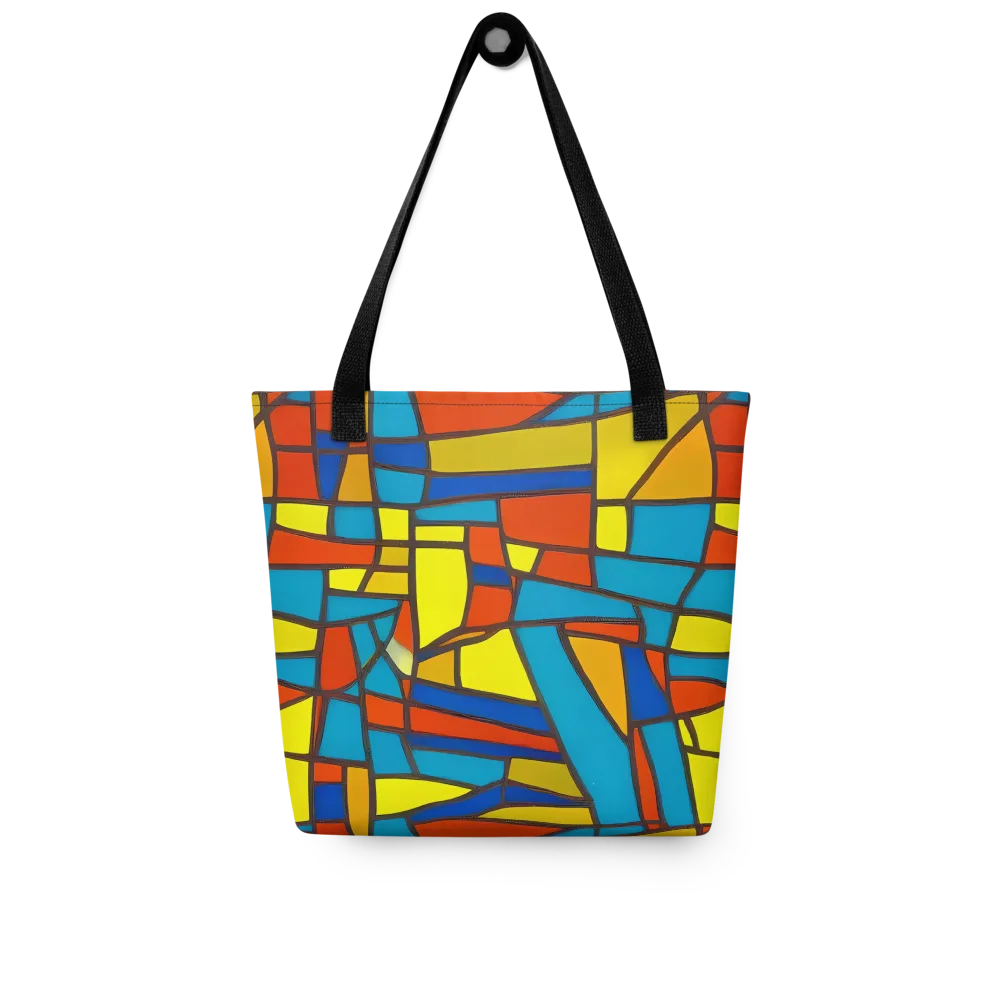 Mondrian Mesh on Tote Bag — Front