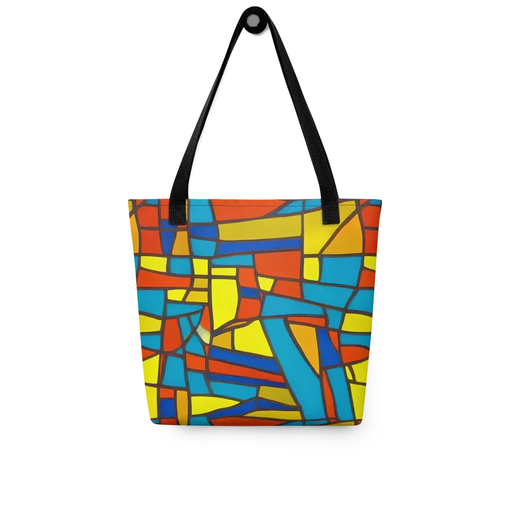 Mondrian Mesh on Tote Bag — Front