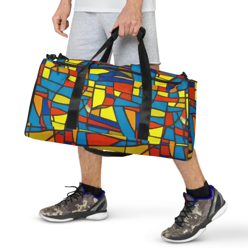 Mondrian Mesh on a Duffle Bag