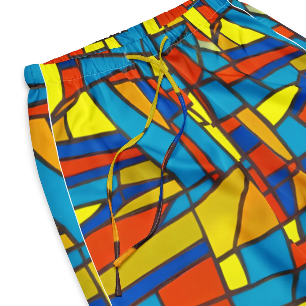 Mondrian Mesh on Women's Pajama Pants — Product details