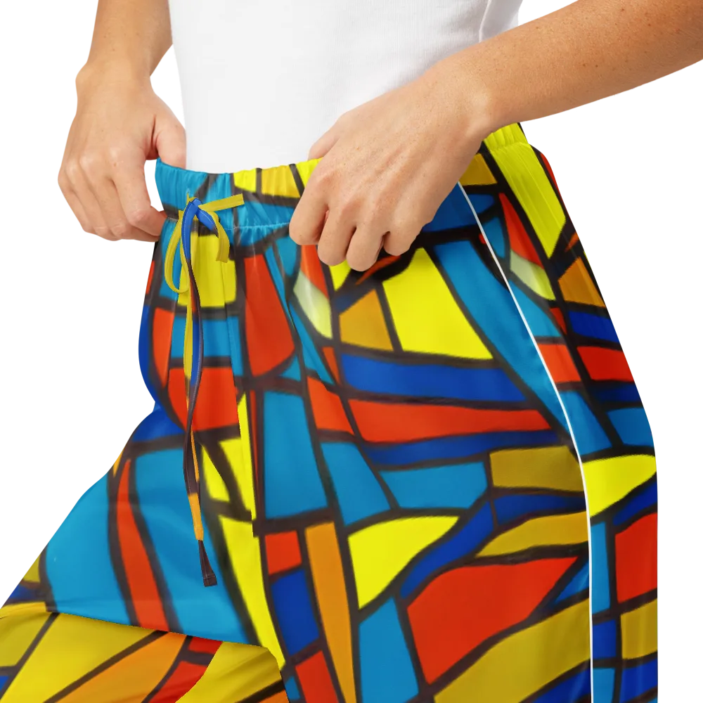 Mondrian Mesh on Women's Pajama Pants — Product details
