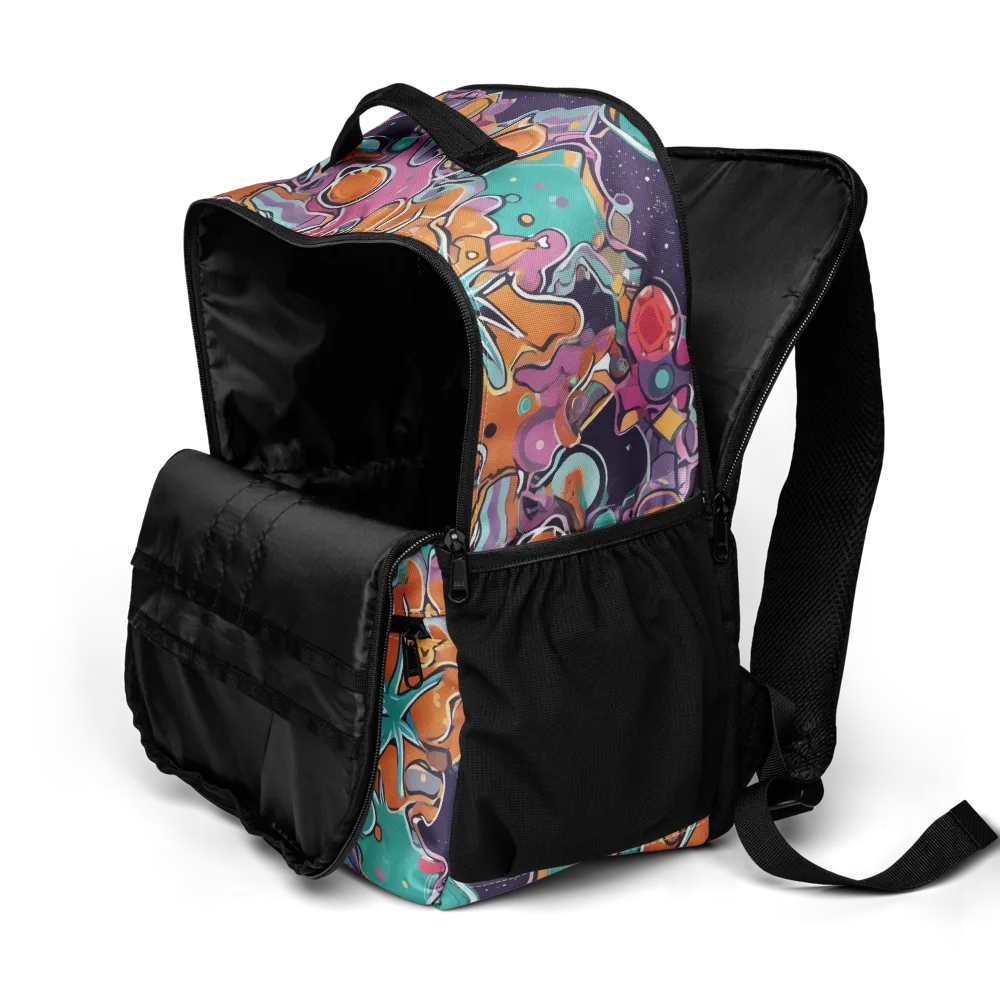Orbiting Bonbons on Utility Backpack — Product details 2
