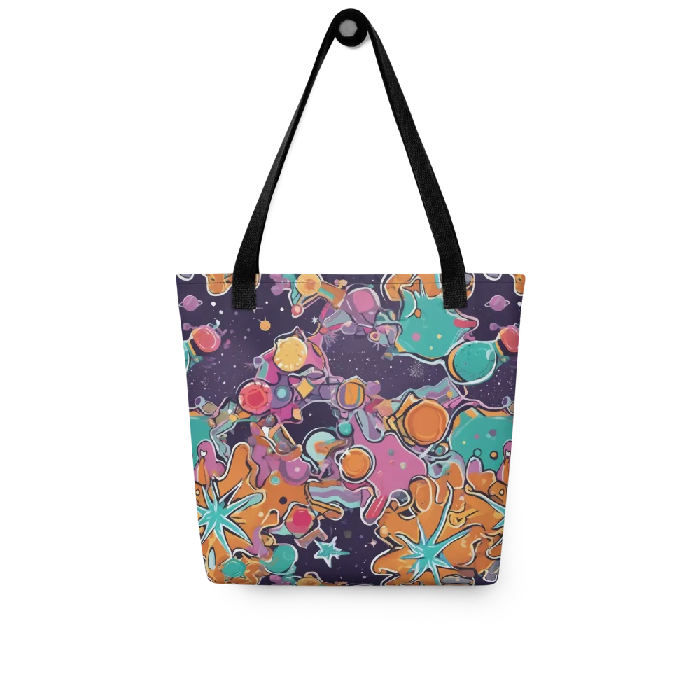 Orbiting Bonbons on Tote Bag — Front