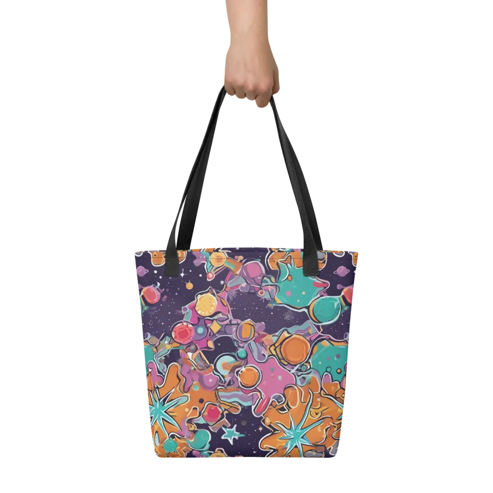 Orbiting Bonbons on Tote Bag — Front