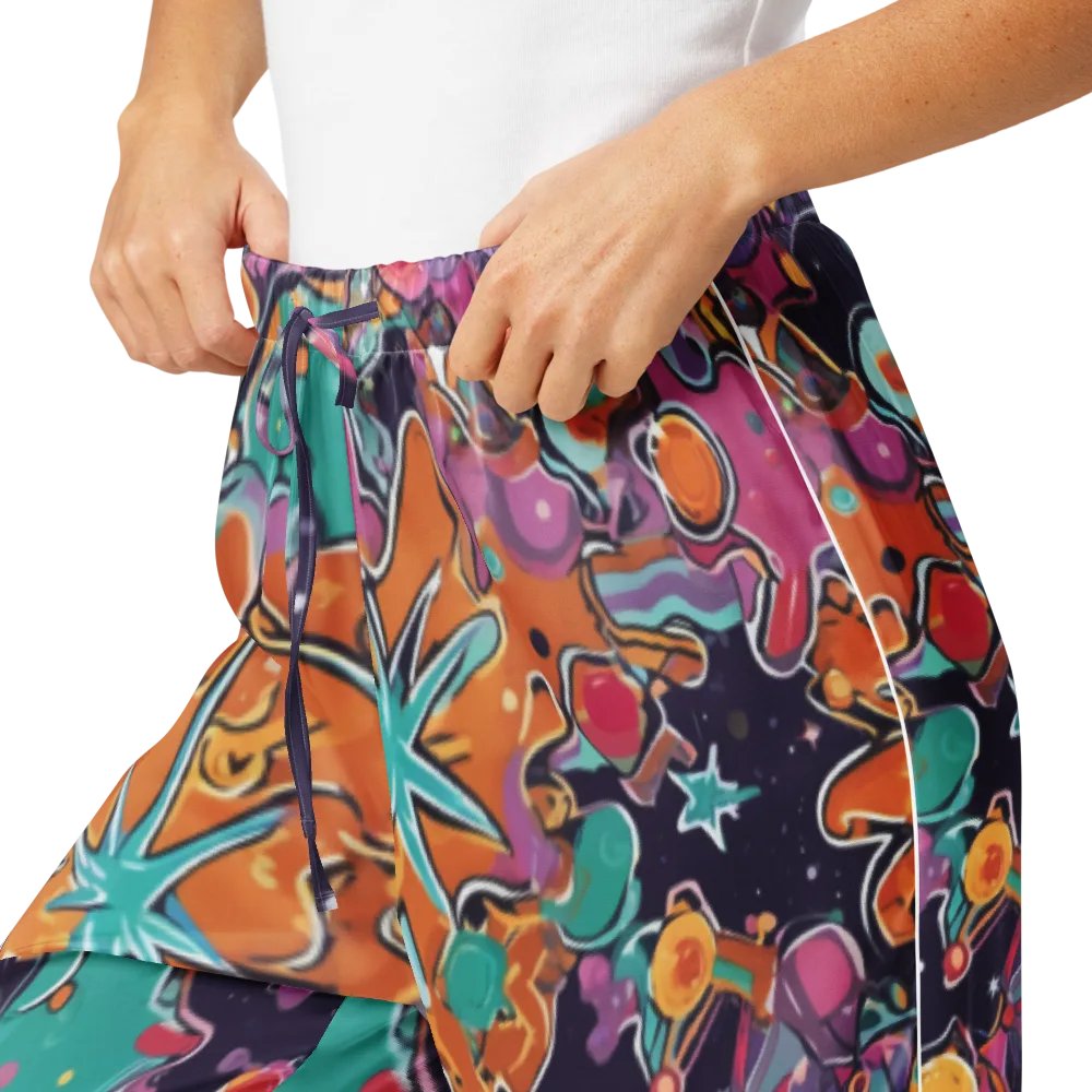 Orbiting Bonbons on Women's Pajama Pants — Product details