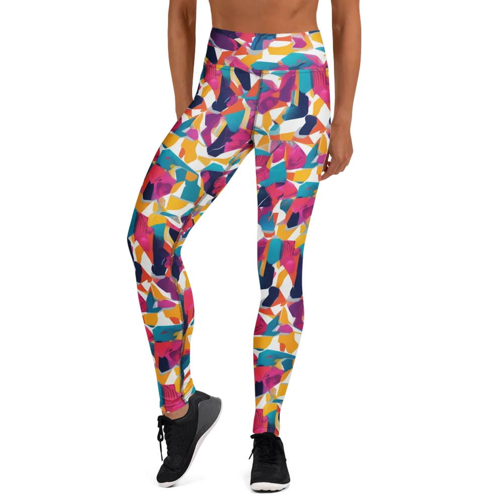 Neon Tailor on Yoga Leggings — Front