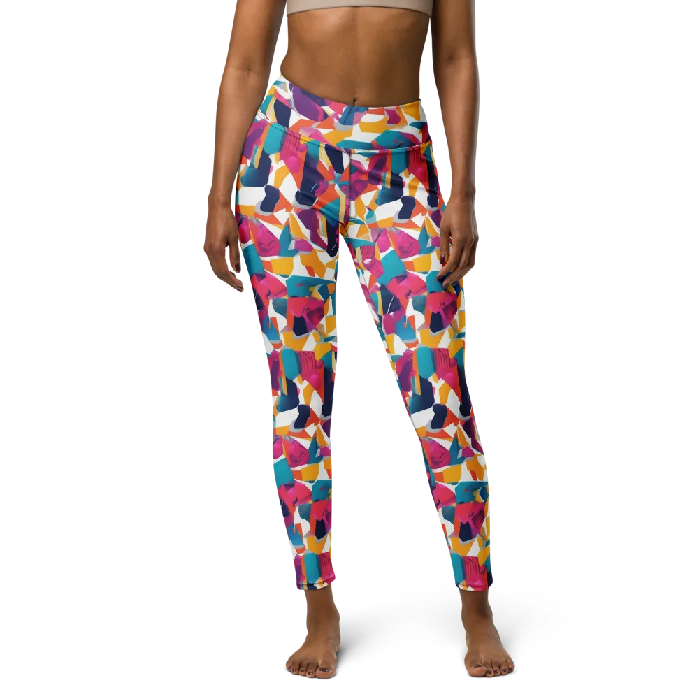 Neon Tailor on Yoga Leggings — Front