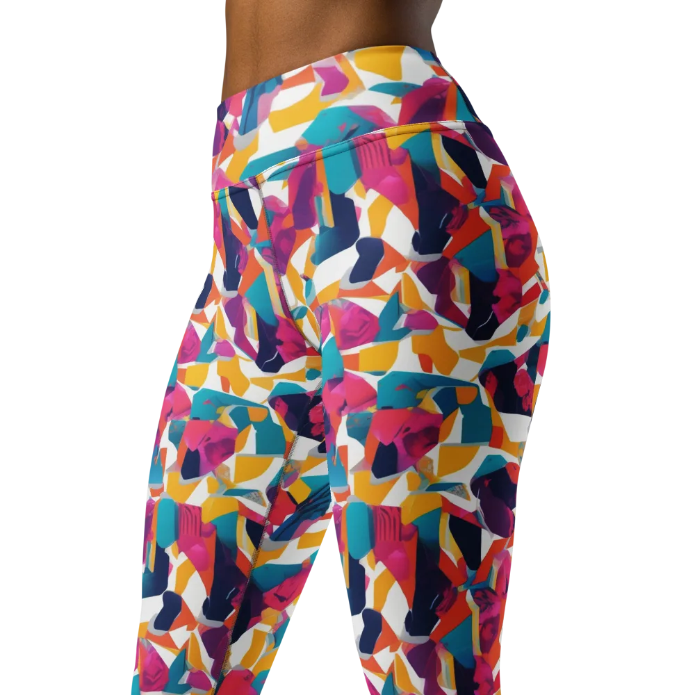 Neon Tailor on Yoga Leggings — Left Front