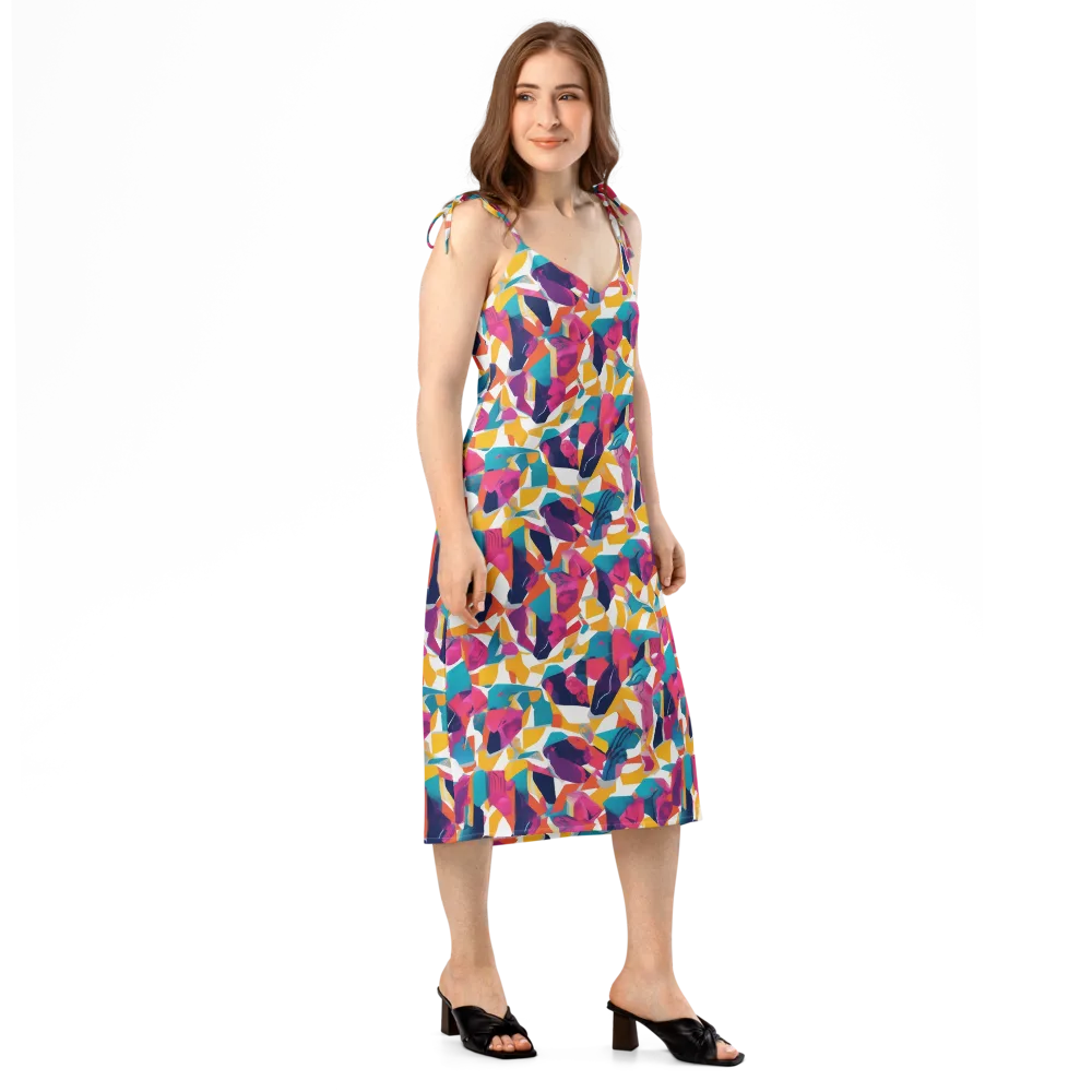 Neon Tailor on Slip Dress — Right Front