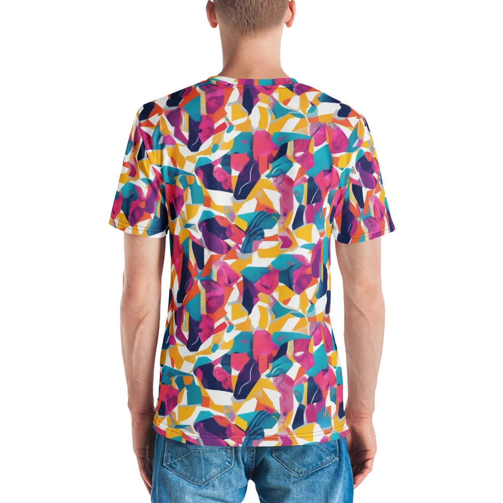 Neon Tailor on Men's Crew Neck T-Shirt — Back