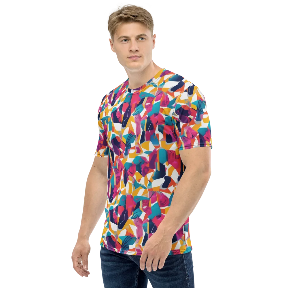Neon Tailor on Men's Crew Neck T-Shirt — Left