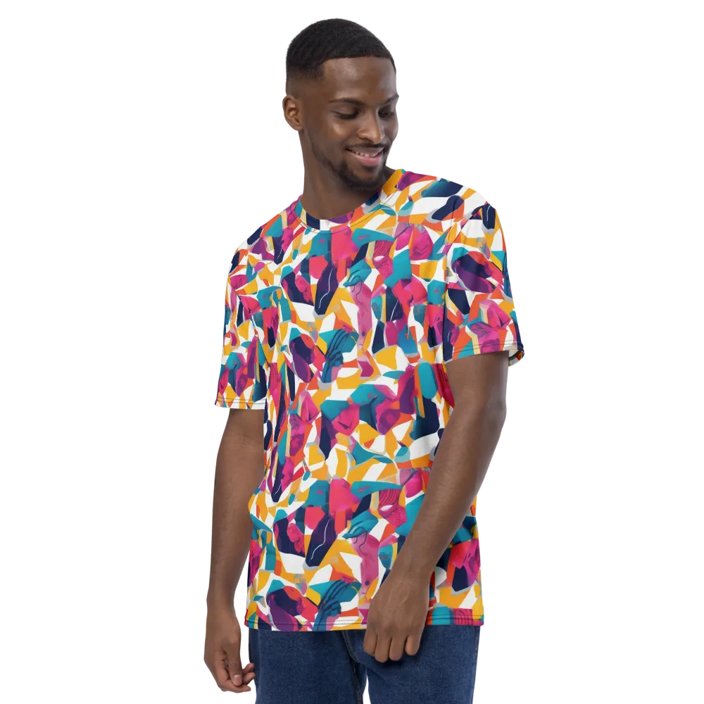 Neon Tailor on Men's Crew Neck T-Shirt — Left