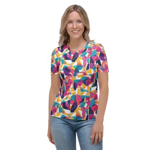 Neon Tailor on a Women's Crew Neck T-Shirt