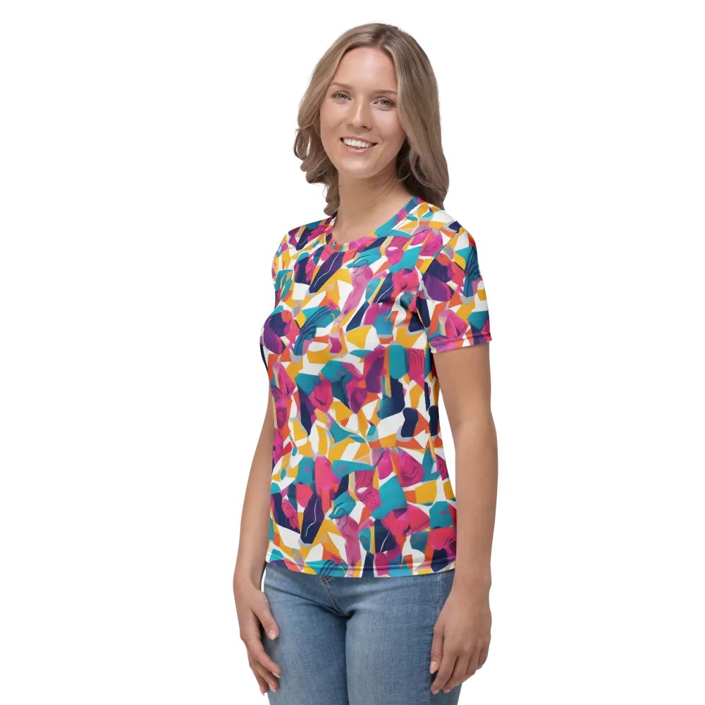 Neon Tailor on Women's Crew Neck T-Shirt — Left