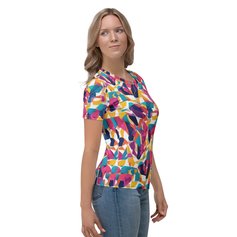 Neon Tailor on Women's Crew Neck T-Shirt — Right