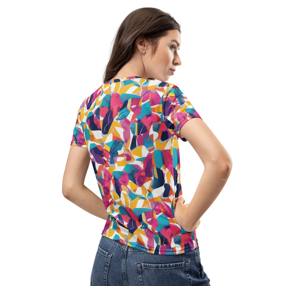 Neon Tailor on Women's Crew Neck T-Shirt — Back